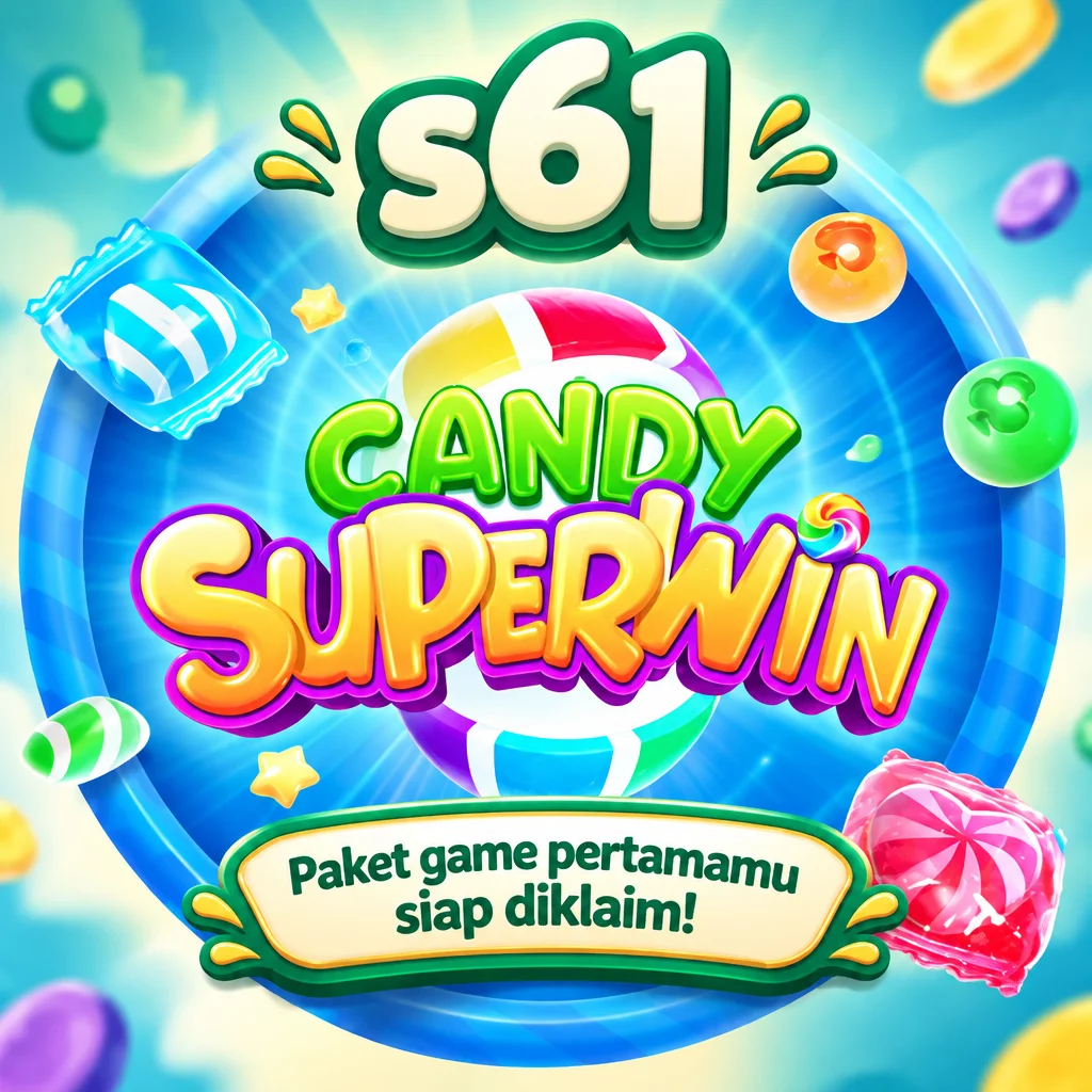 s61 · Candy Superwin · Tampilan permainan